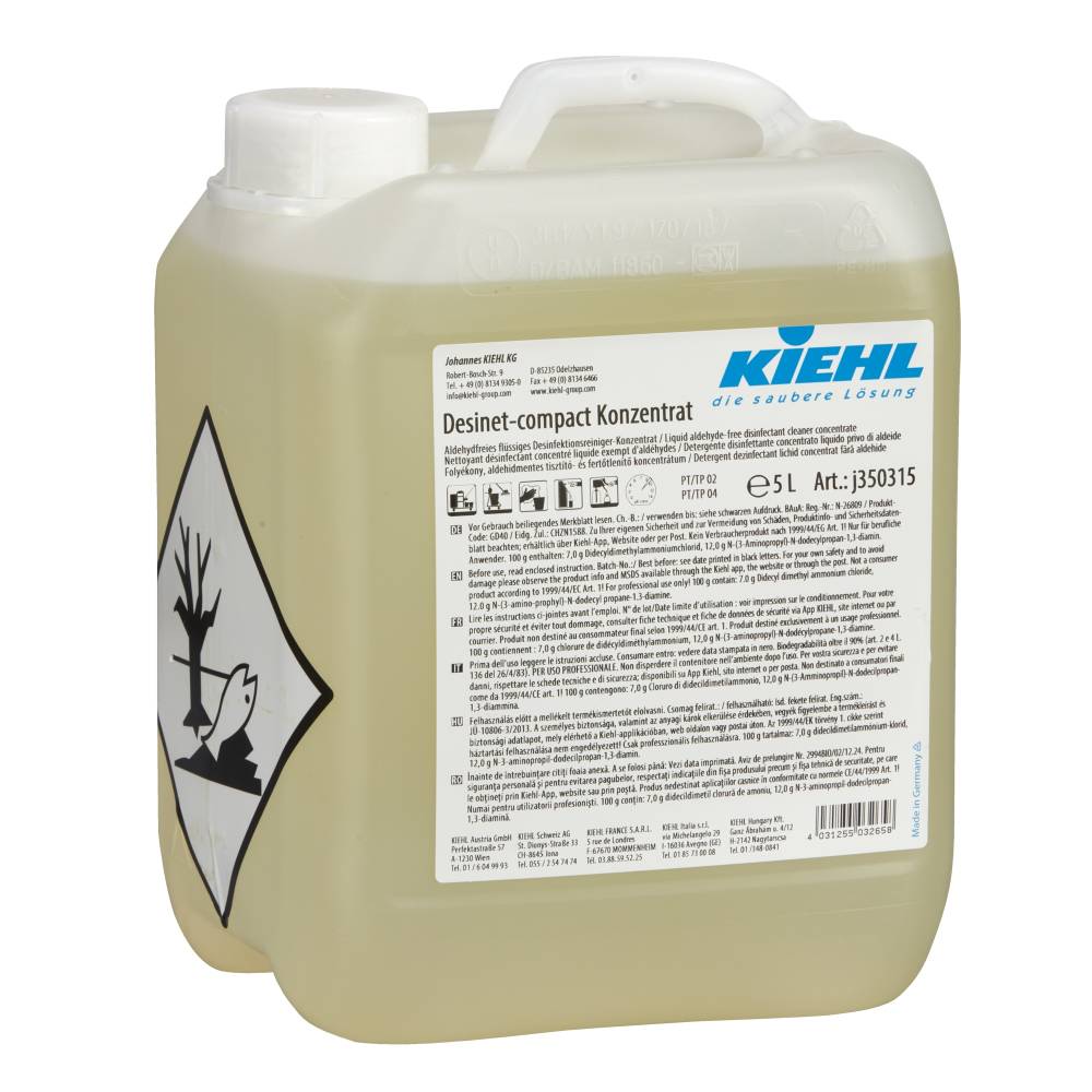 DESINET COMPACT CONC/ATE 5lt Liquid aldehyde-free disinfectan
